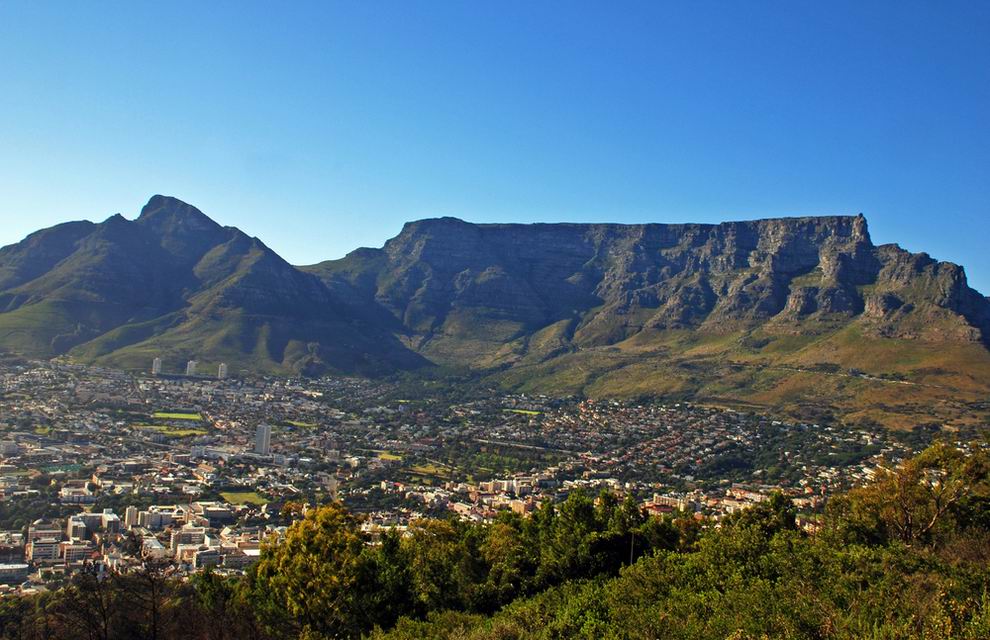 Table Mountain - Dél-Afrika