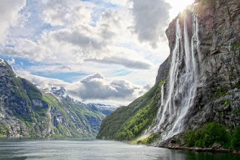 Geirangerfjord-vízesés